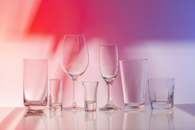 Conjunto de vasos y Copas